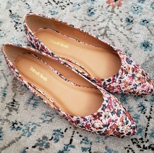 ModCloth Size 9 Walking on Flair Floral Flats